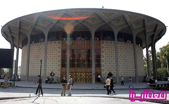پروژه تحلیل تئاتر شهر تهران ( تحلیل فضاهای شهری )