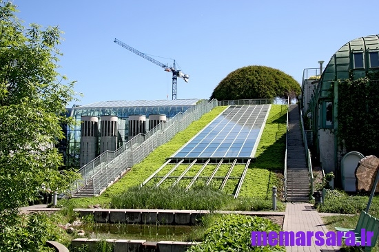 کاربرد انرژی خورشیدی در ساختمان های سبز