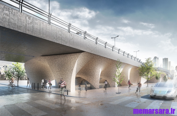 تبدیل پل میرداماد تهران به موزه 001