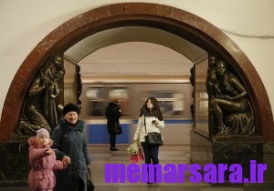 زیباترین متروی جهان در مسکو ! 019