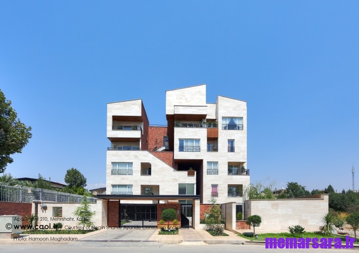 پروژه آپارتمان مسکونی مهرشهر کرج ( آپارتمان مسکونی 210 )