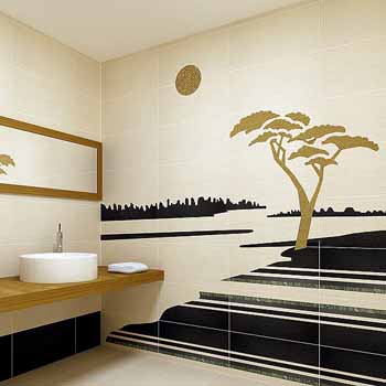 طراحی های مدرن حمام 2012