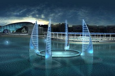 پاورپوینت نقش و کاربرد آب در طراحی معماری