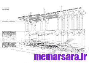 نقشه تبدیل پل میرداماد تهران به موزه009